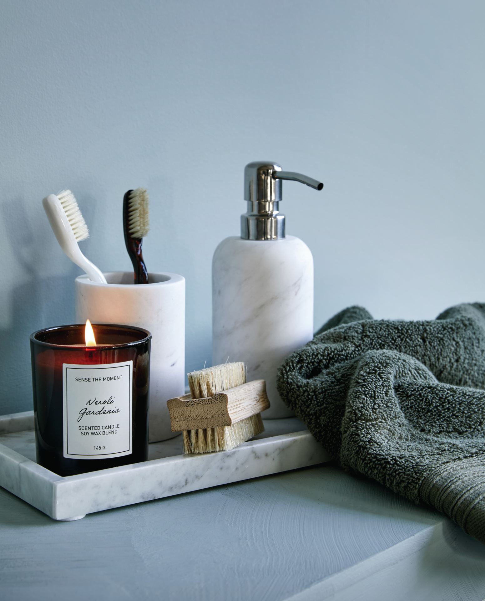 Såpedispenser hvit - 3