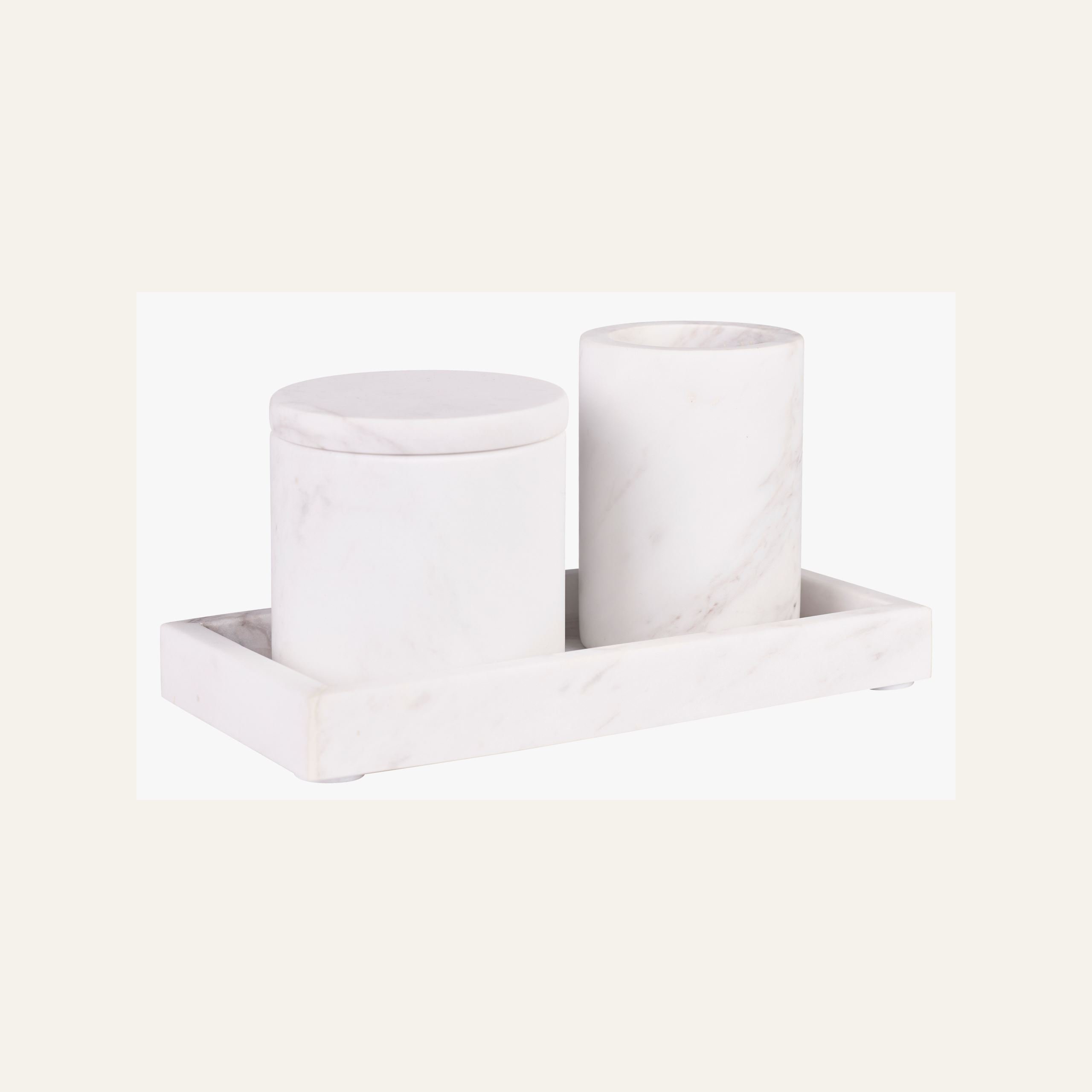 Marmor brett hvit - 2