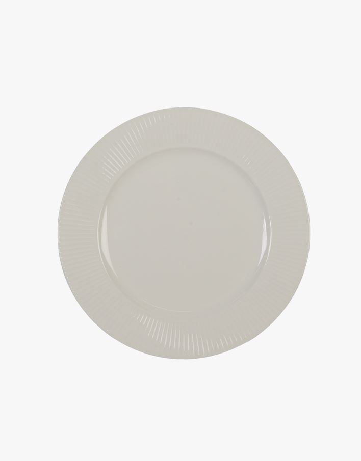 Middagstallerken hvit - ø 26,7 hvit - 1