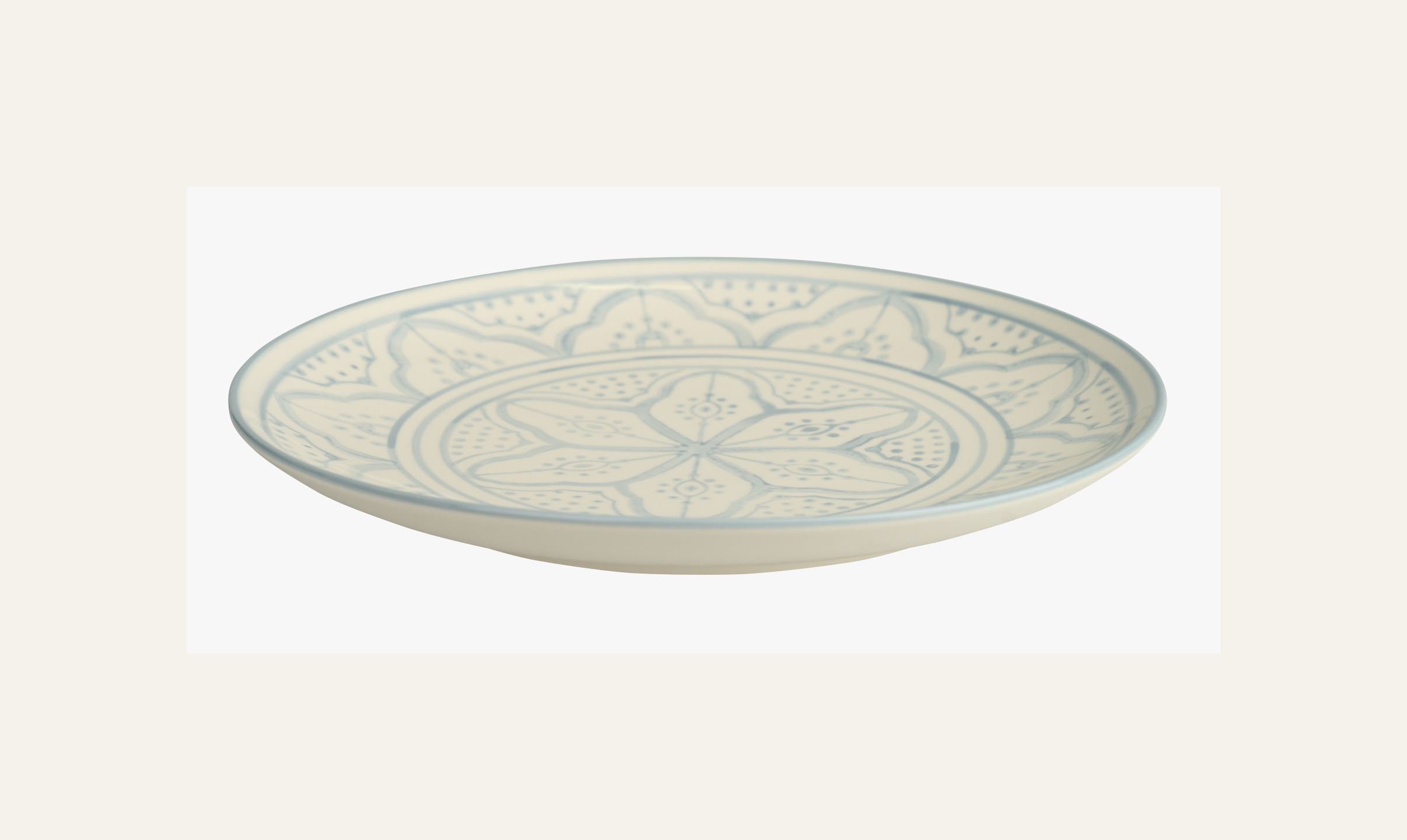 Tallerken lys blå - 2