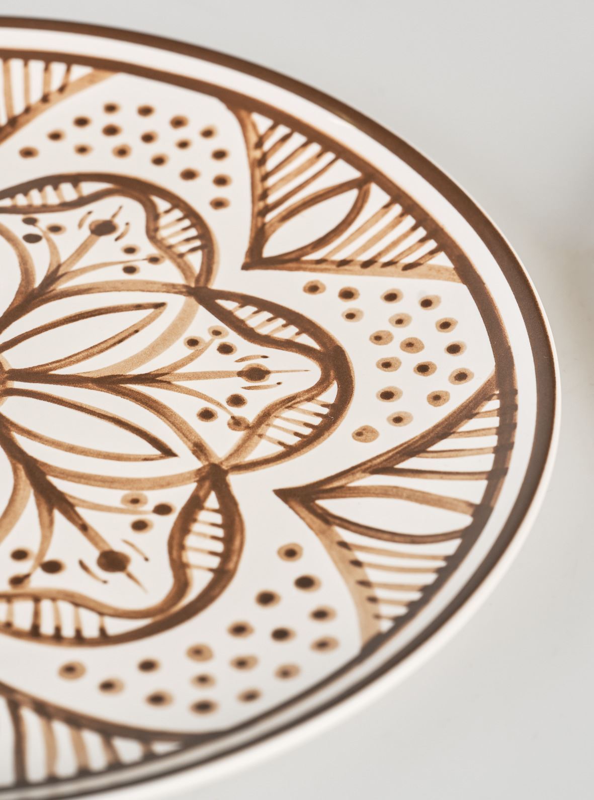 Tallerken brun - 3