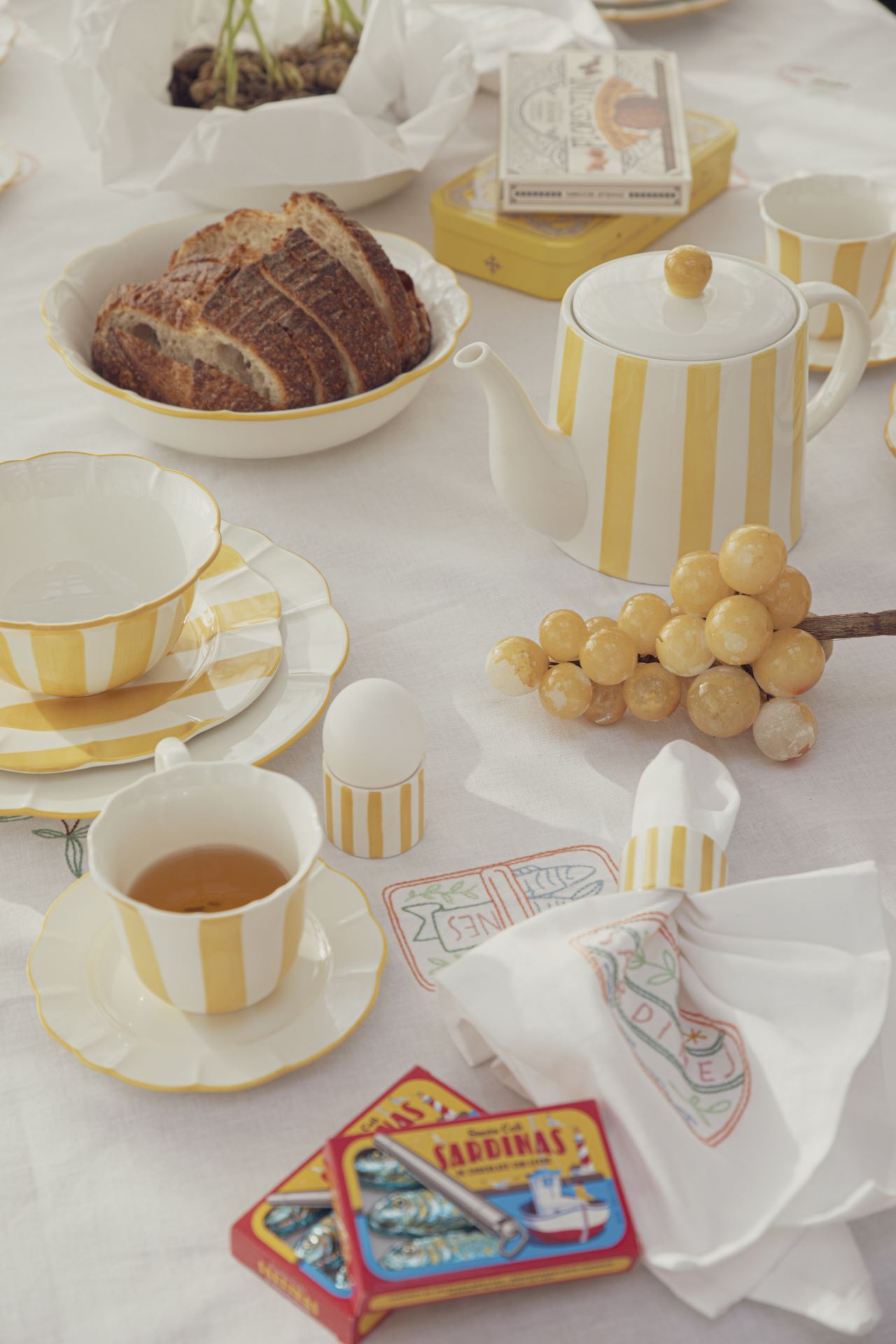 Kopp m/asjett gul - 4