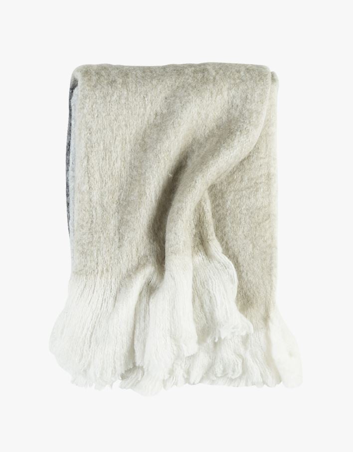 Pledd multi grå - 130x170 cm multi grå - 1