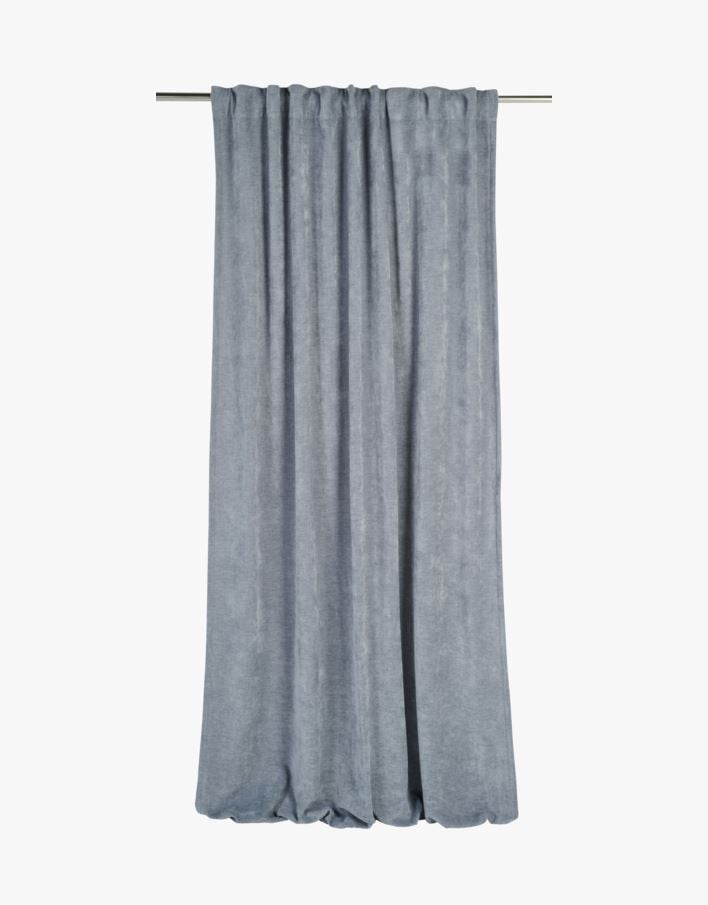 Gardin gråblå - 140x220 cm gråblå - 1