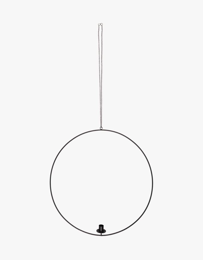Lysestake svart - ø50 cm svart - 1