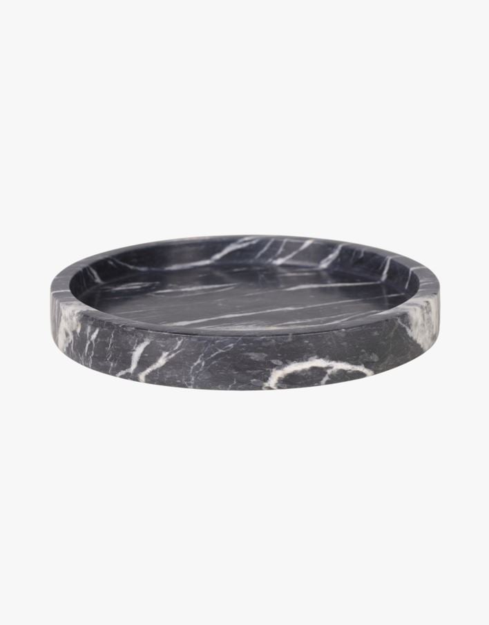 Lysfat svart - 23x23x3 cm svart - 1