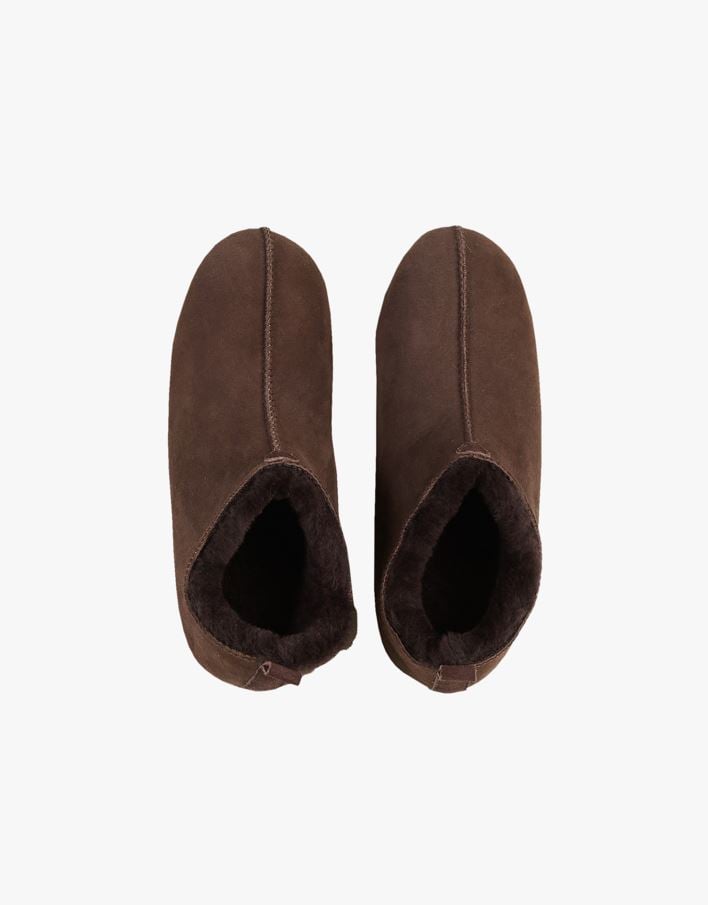 Tøfler mørk brun - 39 mørk brun - 1