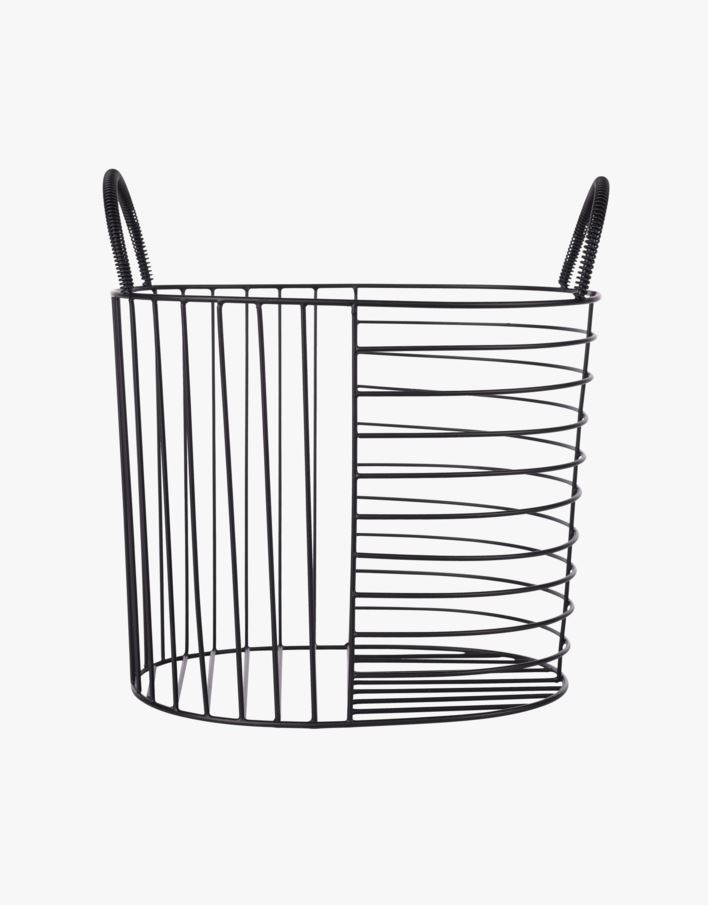Kurv svart - 32x25x37 cm svart - 1