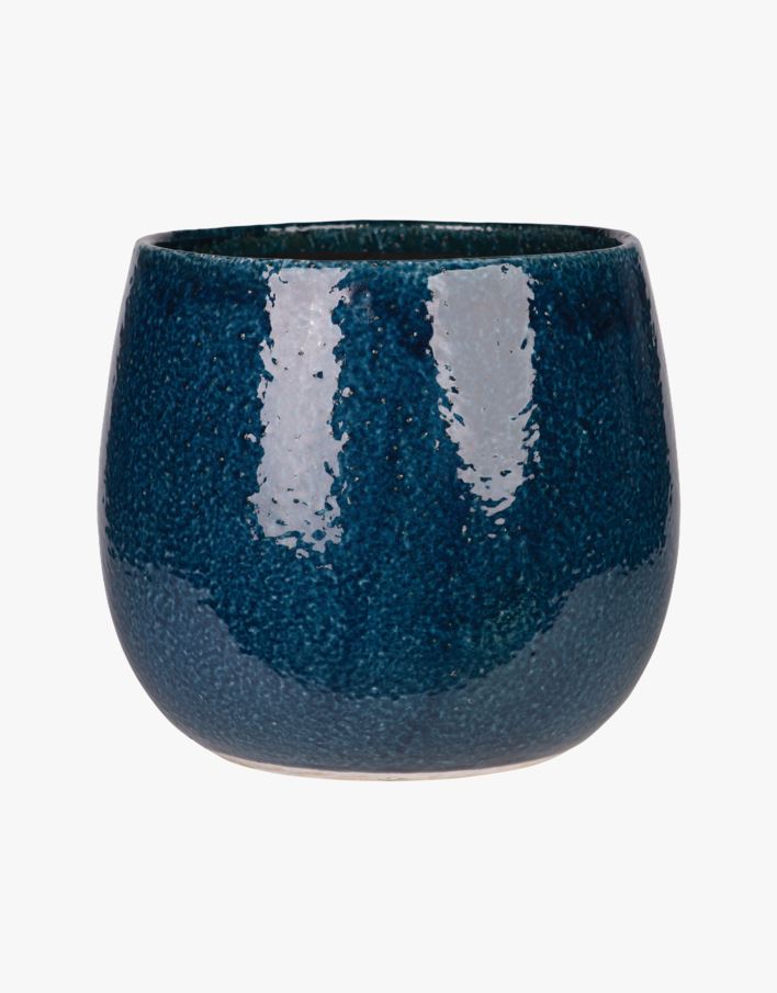 Blomsterpotte blå - 25x25x22 cm blå - 1