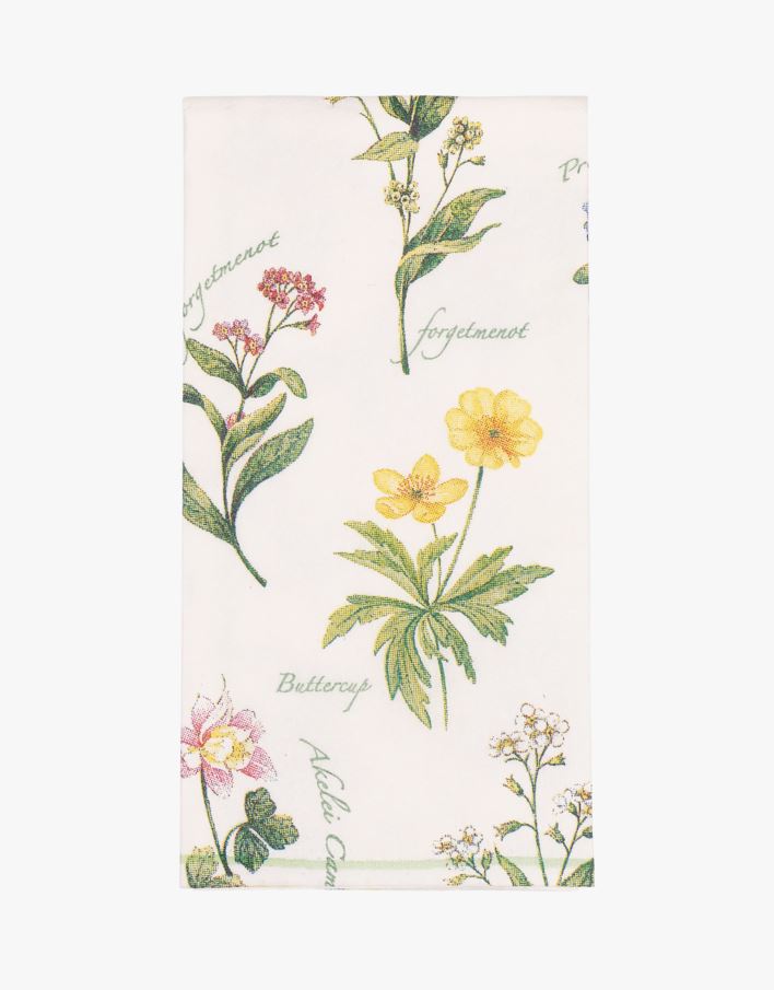 Papirlommetørkle gul - 21x21 cm gul - 1