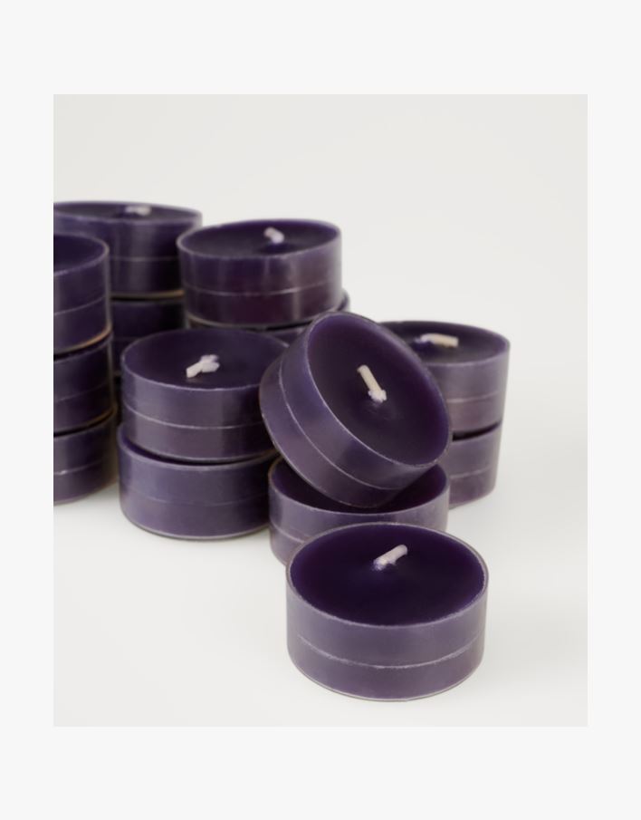 Telys lilla - 4 cm lilla - 1