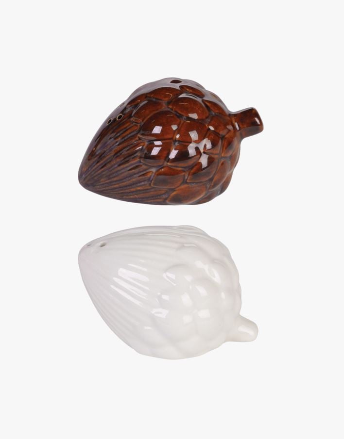 Salt og pepper bøsse multi - 8x5,5 cm multi - 1