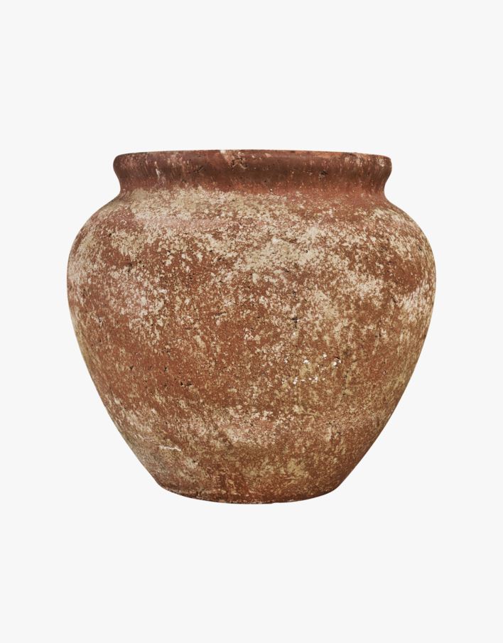 Blomsterpotte multi brun - 30x30x25 cm multi brun - 1