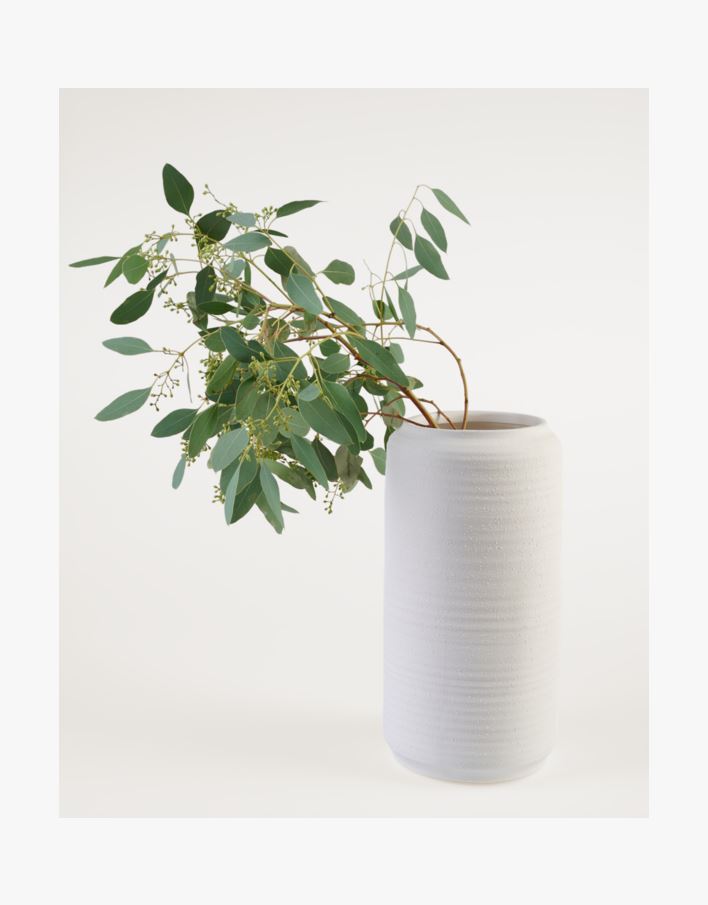 Vase hvit - 15x15x30 cm hvit - 1