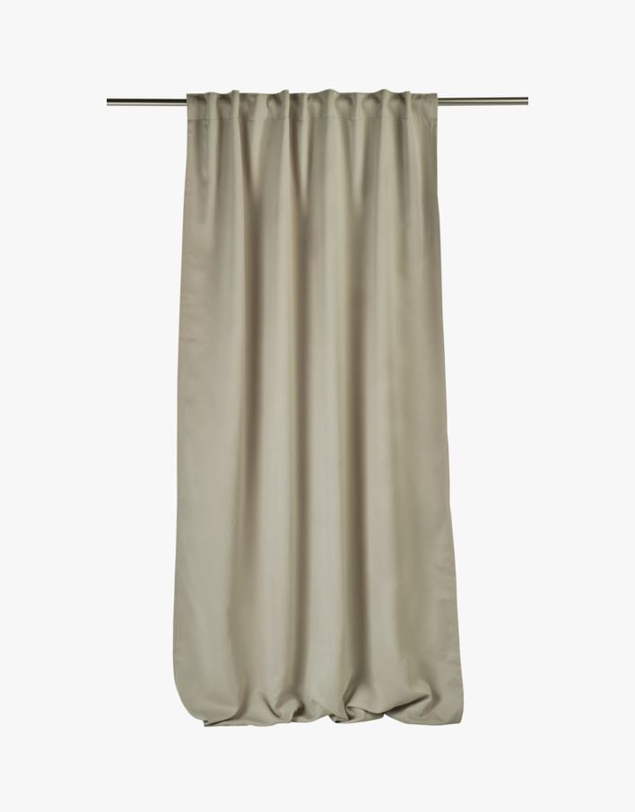 Lysdempende gardin beige - 140x160 cm beige - 1