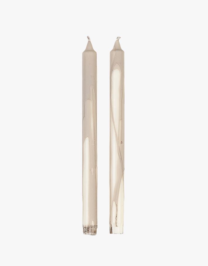Kronelys beige - 30 cm beige - 1