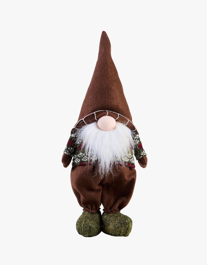Julenisse multi brun - 16x13x38 cm multi brun - 1