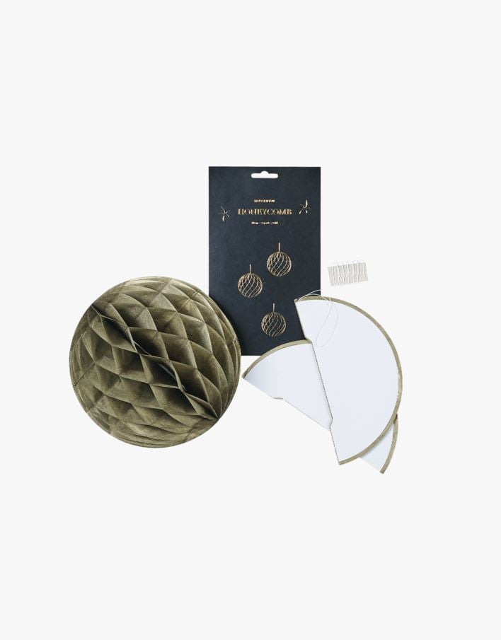 Papirpynt gull - ø 20cm gull - 1