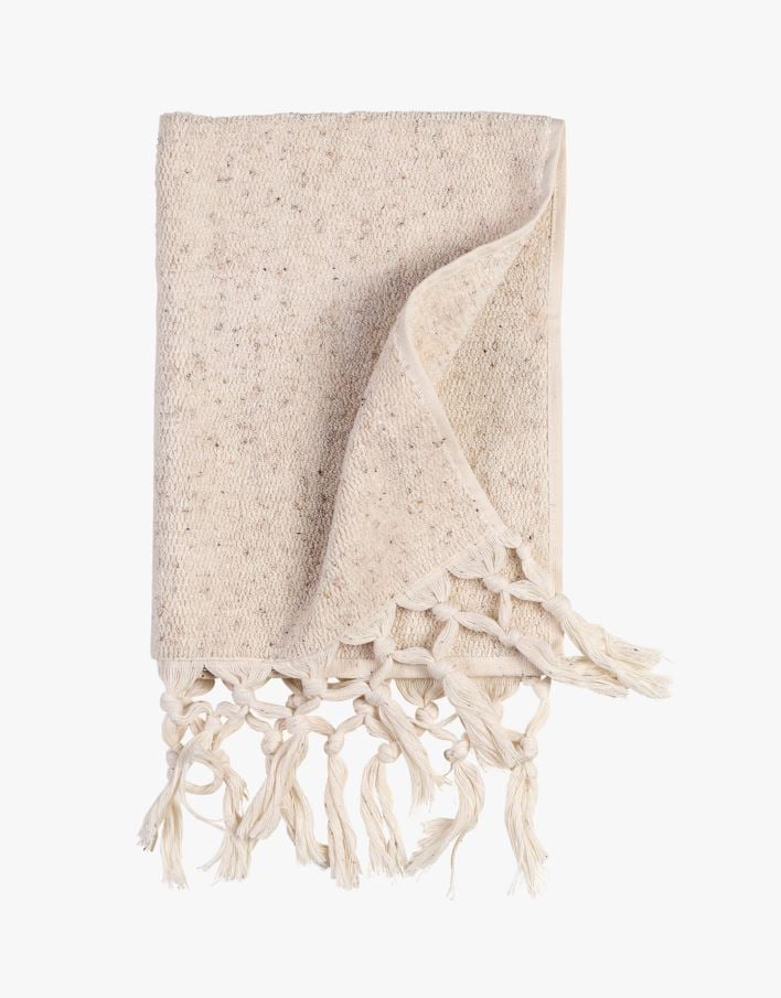 Badehåndkle beige - 50x70 cm beige - 1
