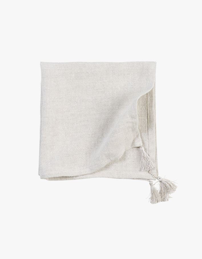 Linserviett natur - 47x47 cm natur - 1
