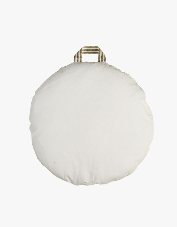 Sittepute hvit - 50x50x7 cm ø 50 hvit - 1