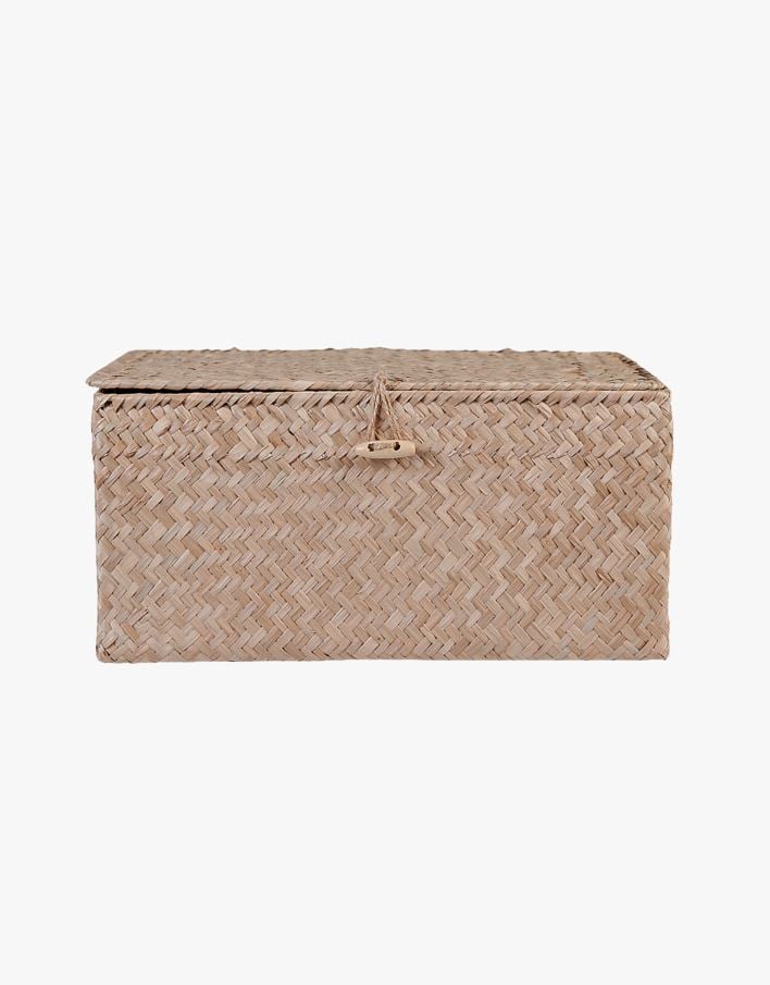 Oppbevaringskurv natur - 37x24x17 cm natur - 1