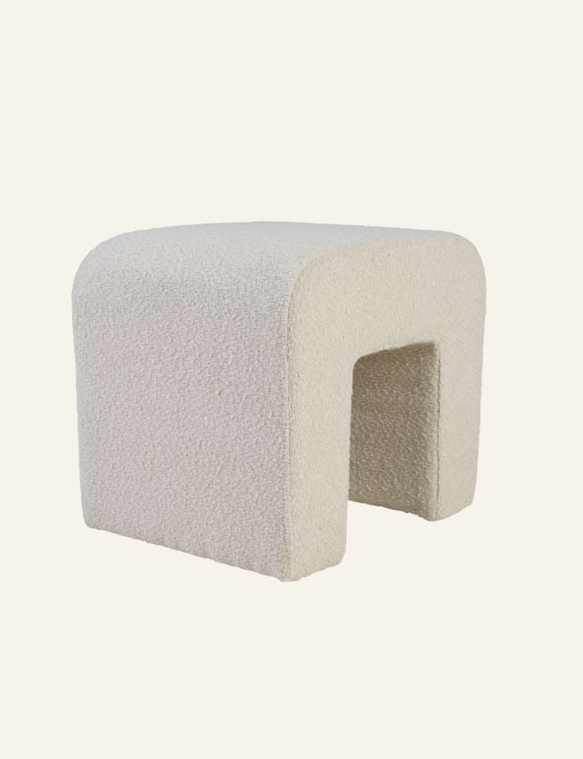 Puff lys beige - 4