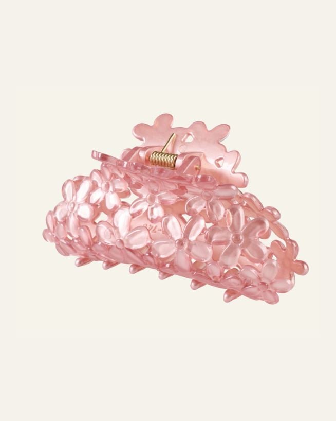 Hårklype rosa - 4,5x9,7x4,3 cm rosa - 1