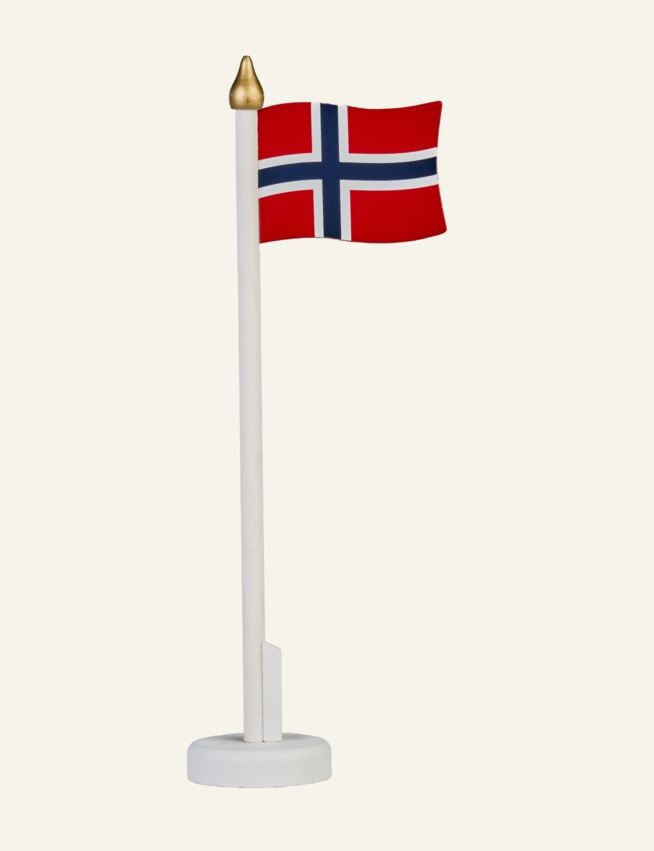 Flaggpynt multi rød - 3