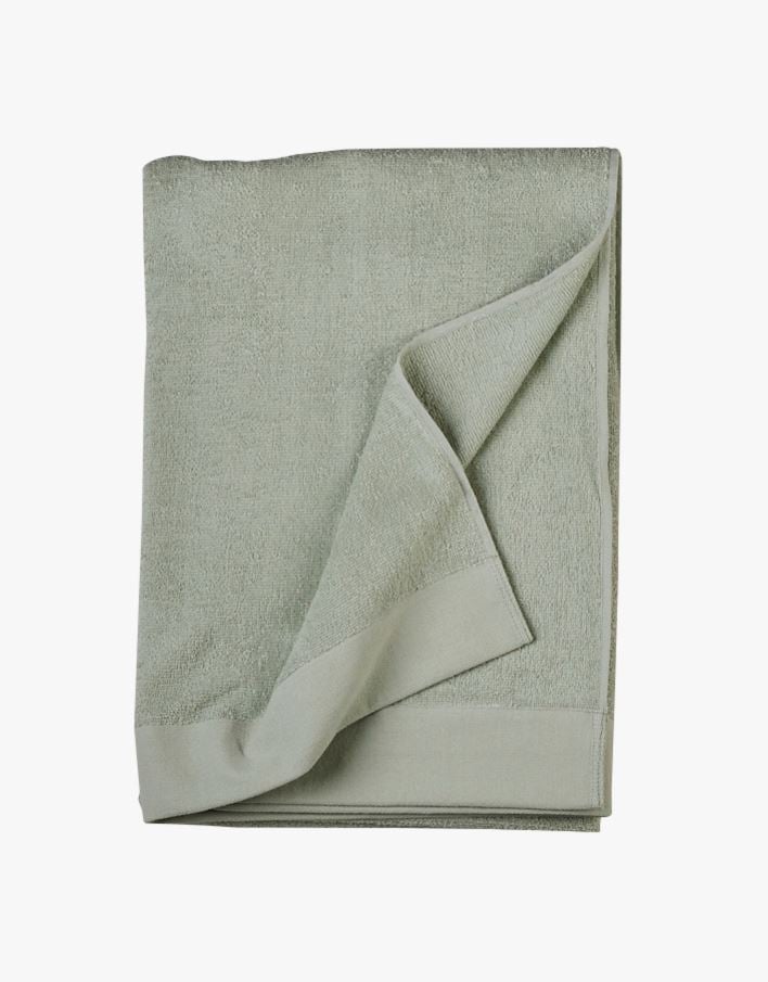 Badehåndkle lys grønn - 90x180 cm lys grønn - 1