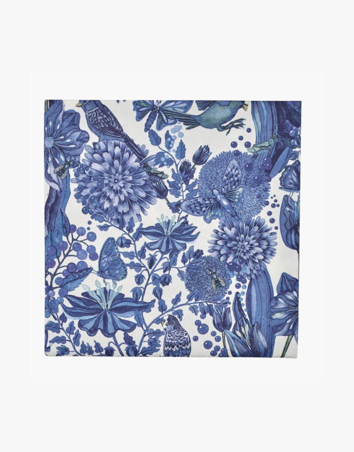 Middagsservietter blå - 40x40 cm blå - 1