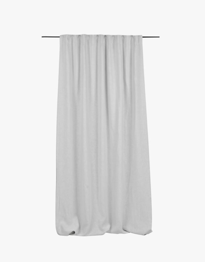 Lysdempende lingardin hvit - 135x250 cm hvit - 1