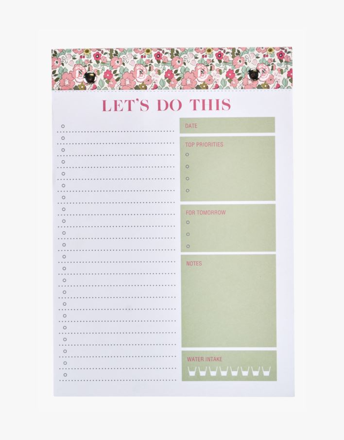 Ukeplanlegger rosa - 14,5x21 cm rosa - 1