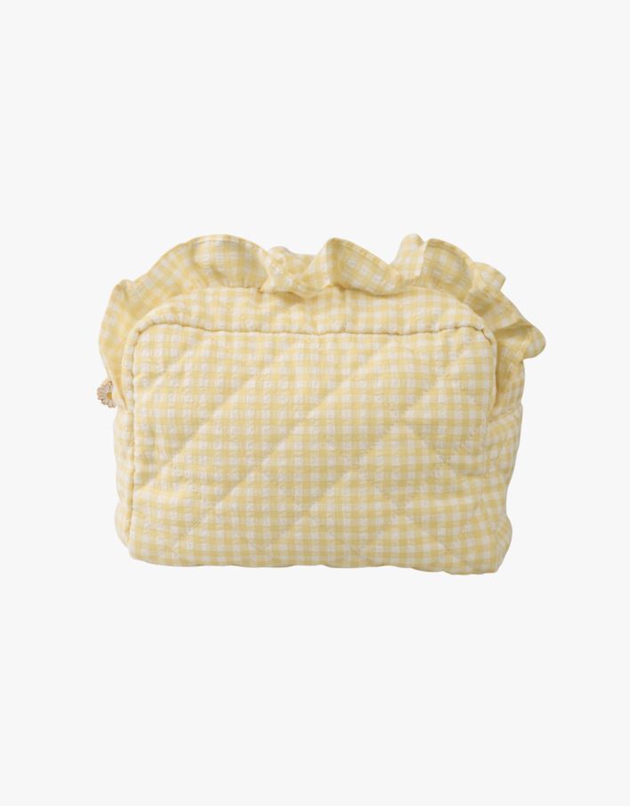 Toalettmappe gul - 14x20 cm gul - 1