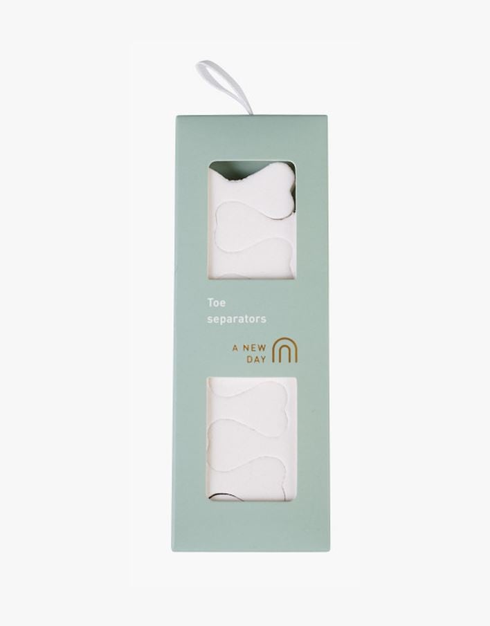 Tåseparator hvit - 3,3x10,5x0,7 cm hvit - 1