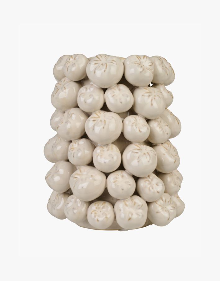 Vase offwhite - 22x22x27,5 cm offwhite - 1