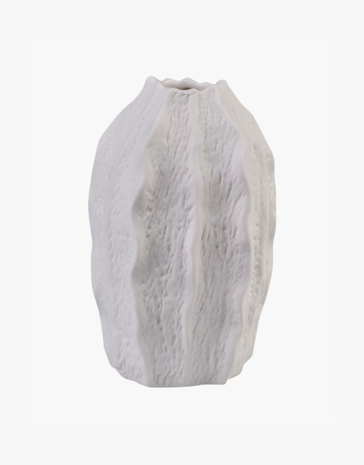 Vase hvit - 9x9x13,7 cm hvit - 1