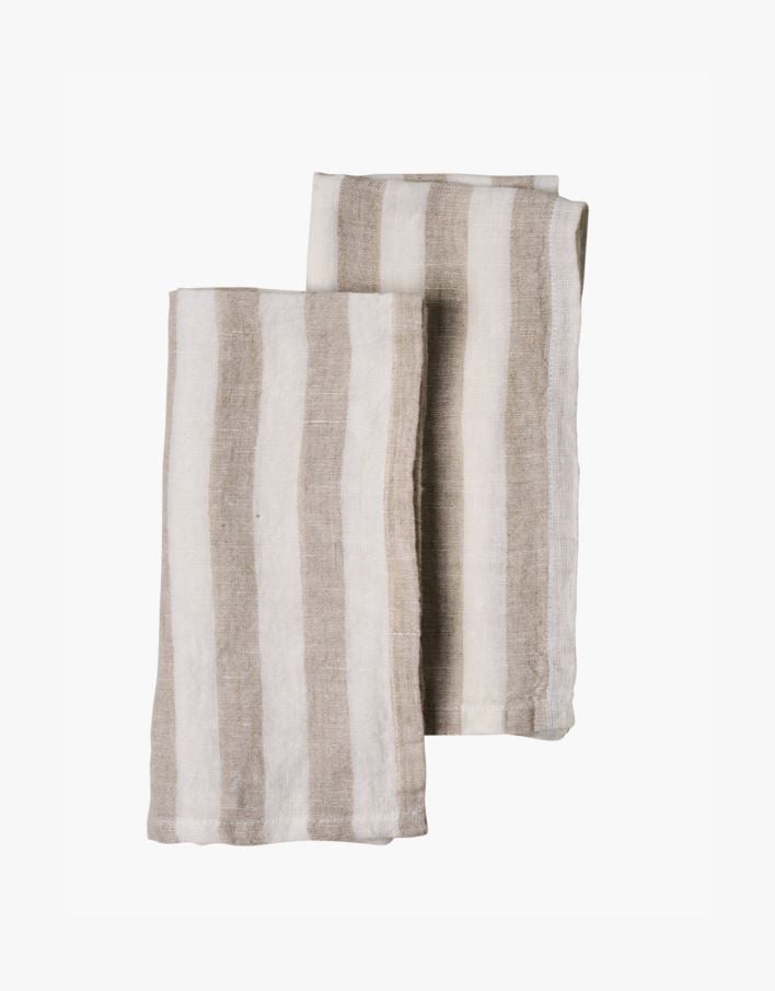 Linserviett beige - 45x45 cm beige - 1