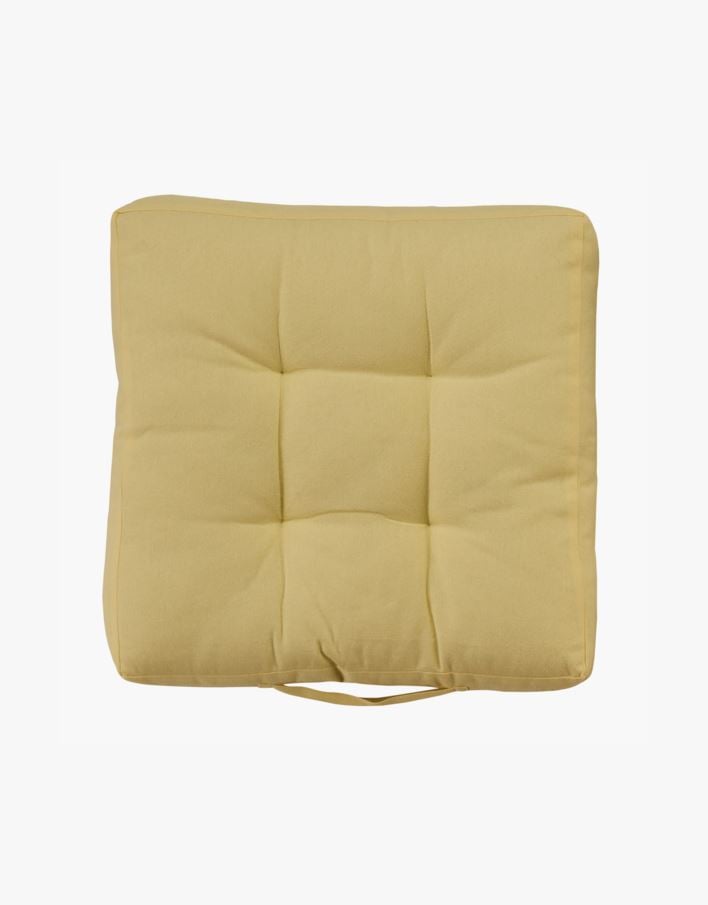 Sittepute gul - 40x40x5 cm gul - 1