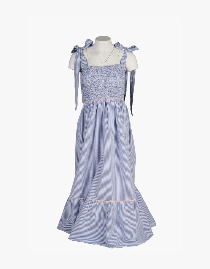 Kjole blå - one size blå - 1