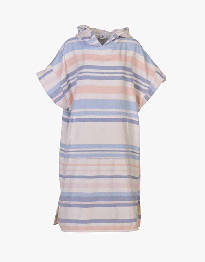 Poncho multi blå - one size multi blå - 1