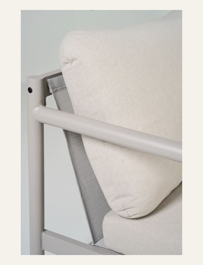 3 seter sofa taupe - 4