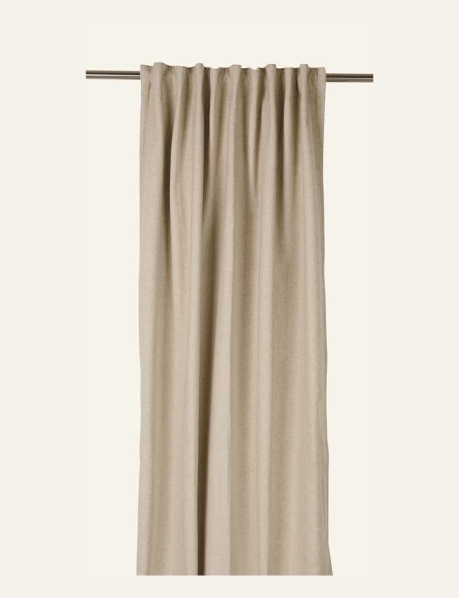 Lysdempende gardin beige - 3