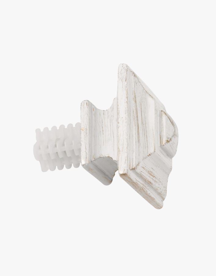 Endestykke 2pk multi hvit - 22/25 mm multi hvit - 1