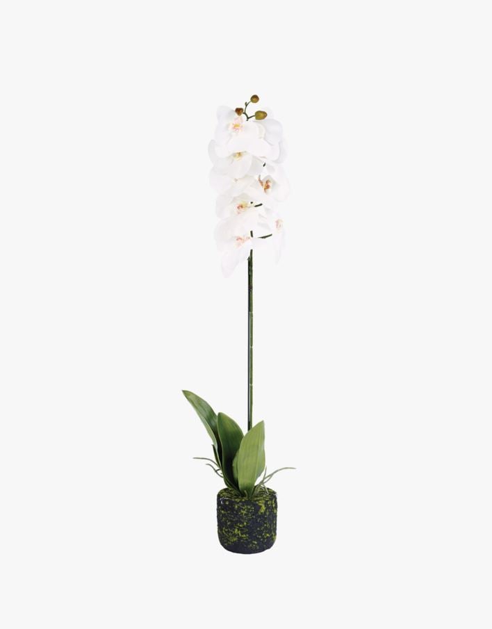 Blomst hvit - 60 cm hvit - 1