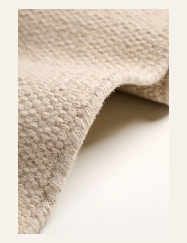 Ullteppe lys beige - 3