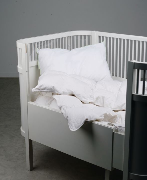 Baby helårs dundyne hvit - 2