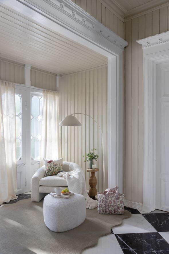 Gulvteppe beige - 2