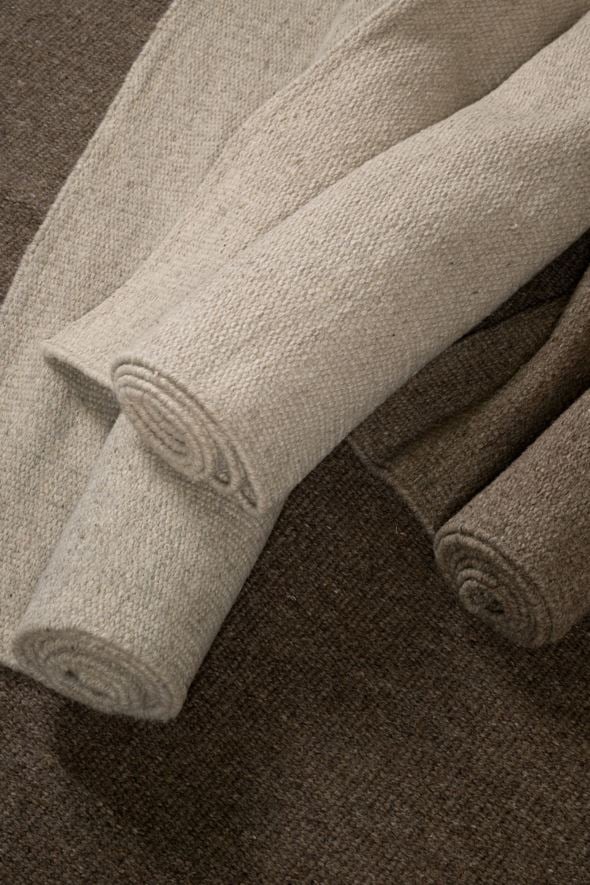 Ullteppe lys beige - 4